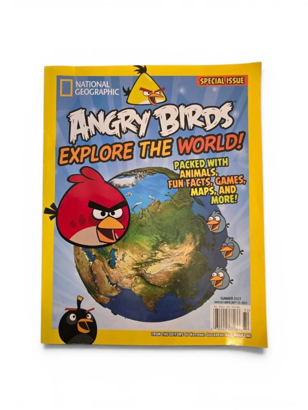 National Geographic Kids Book Lot 4 Angry Birds Weird But True History Roar